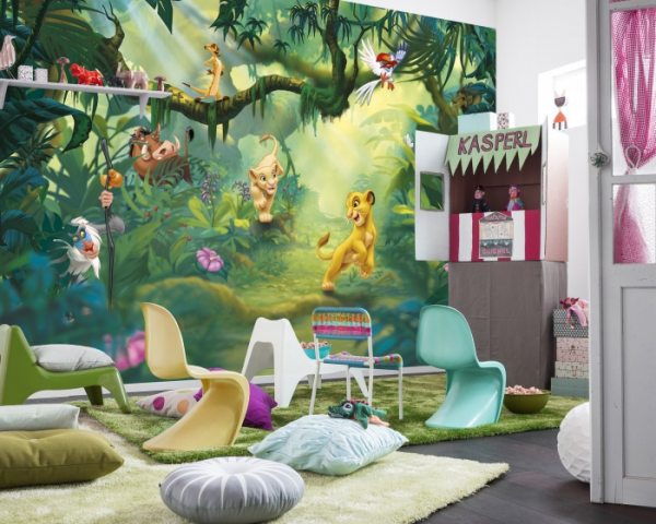 Детская комната для мальчика с обоями York Disney