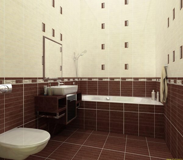 Материалы для отделки стен в ванной – основные решения