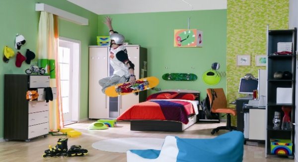Создаем дизайн, подходящий для мальчика и девочки: фото обоев в детскую комнату для разнополых детей