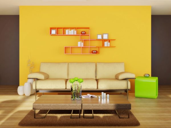 Как правильно выбрать, купить и поклеить желтые обои в небольшой или просторной комнате: советы, рекомендации, запрещенные приемы