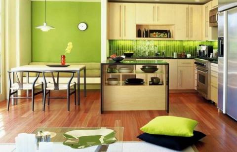 Цвет обоев для кухни и критерии идеального дизайна